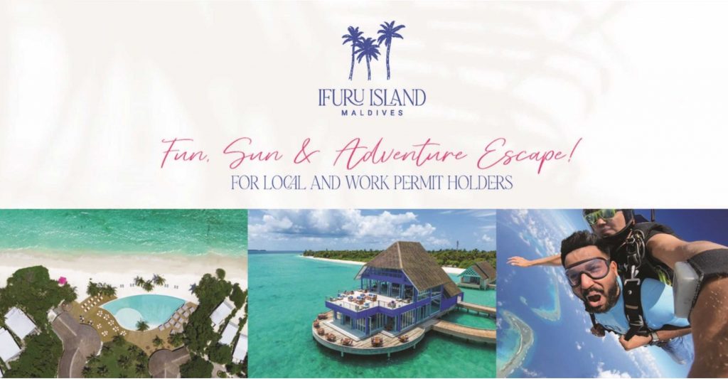 Fun, Sun and Adventure Escape for Locals and Work Permit Holders by Ifuru Island Maldives