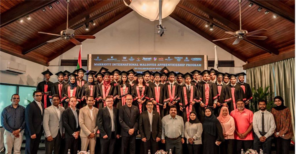 Marriott Maldives Apprenticeship Programme marks third cohort graduation
